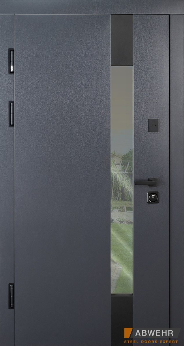 Двері вхідні ABWEHR Termix 527 Tower Антрацит