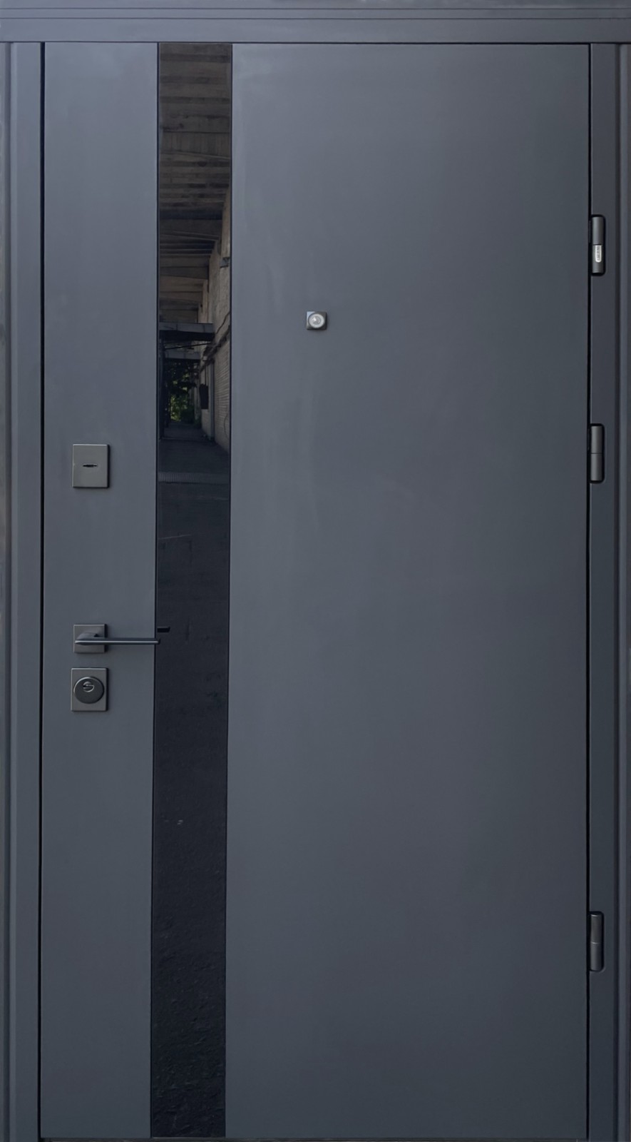 Двері вхідні Страж Lux Standard Slim S Glass-A